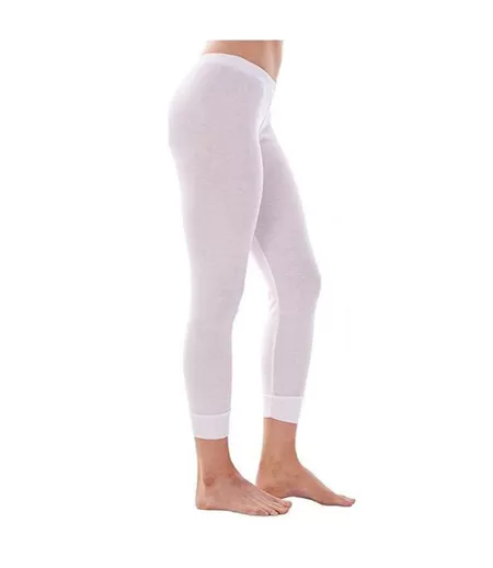 Leggings Thermiques Heatforce Femme Noir Blanc Crème Keanu