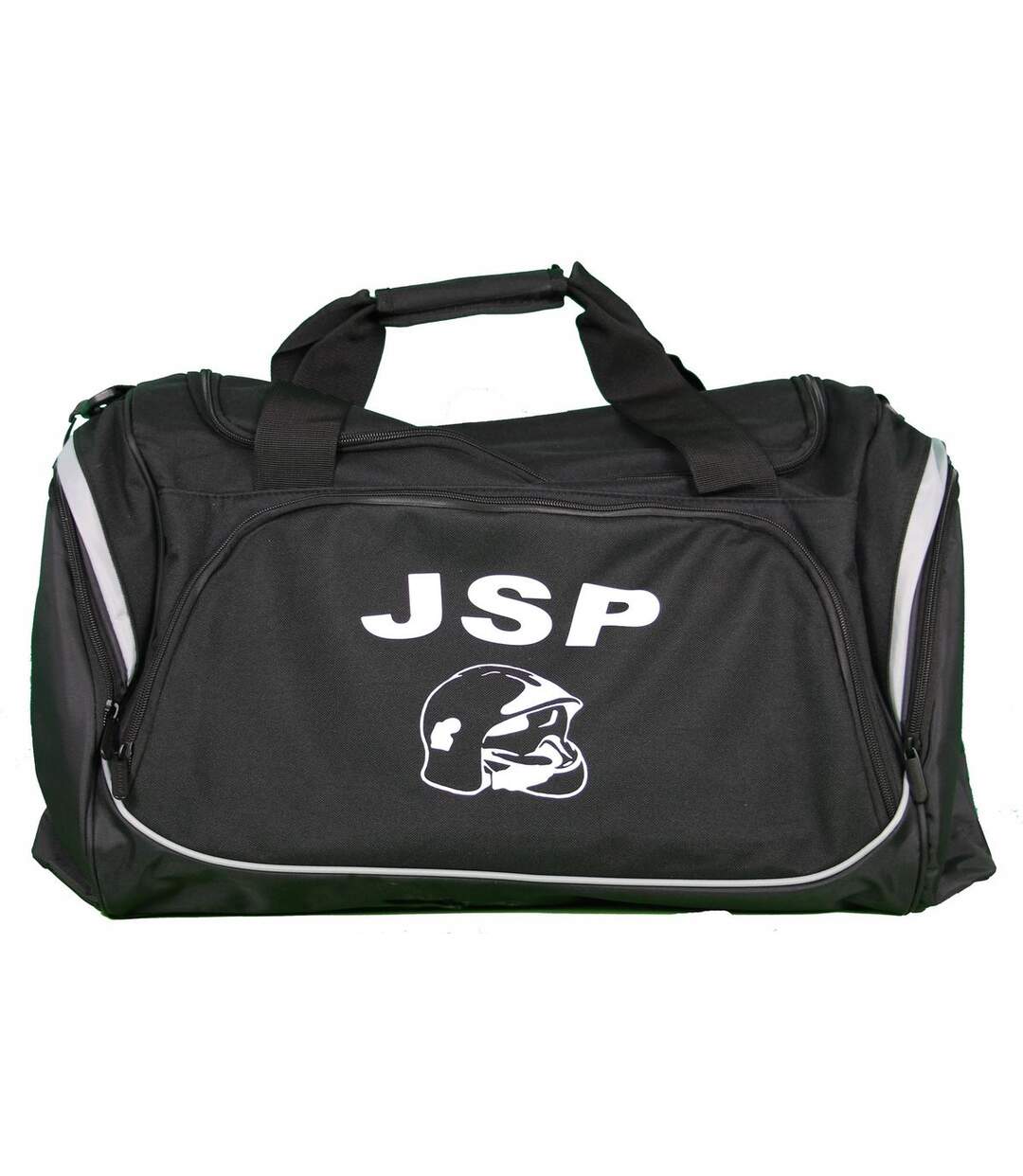 Sac de sport 55 L - JSP JEUNES SAPEURS POMPIERS - casque F1 - noir-1