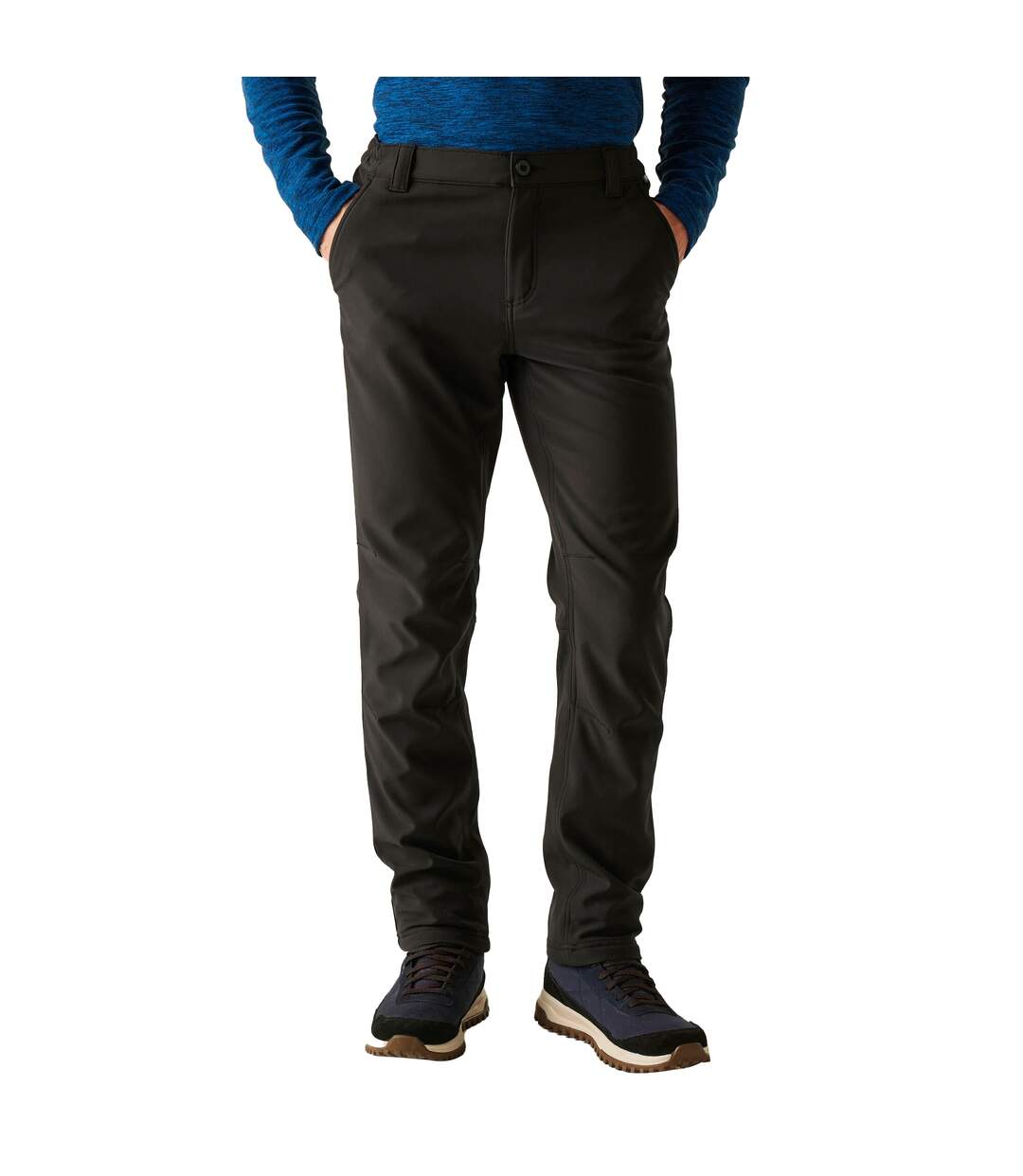 Fenton Pantalon Softshell Homme Noir Regatta-1