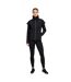 Womens/ladies Zip-off Sleeves Jacket Black Puma-1