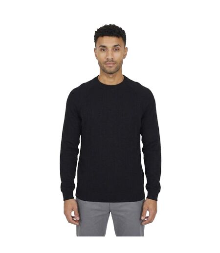 Pull Manches Longues Homme Noir Vif Brave Soul