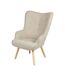 Fauteuil Noor avec pieds en bois-1