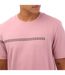 T-shirt Style À Rayures Homme Violet Boss-4