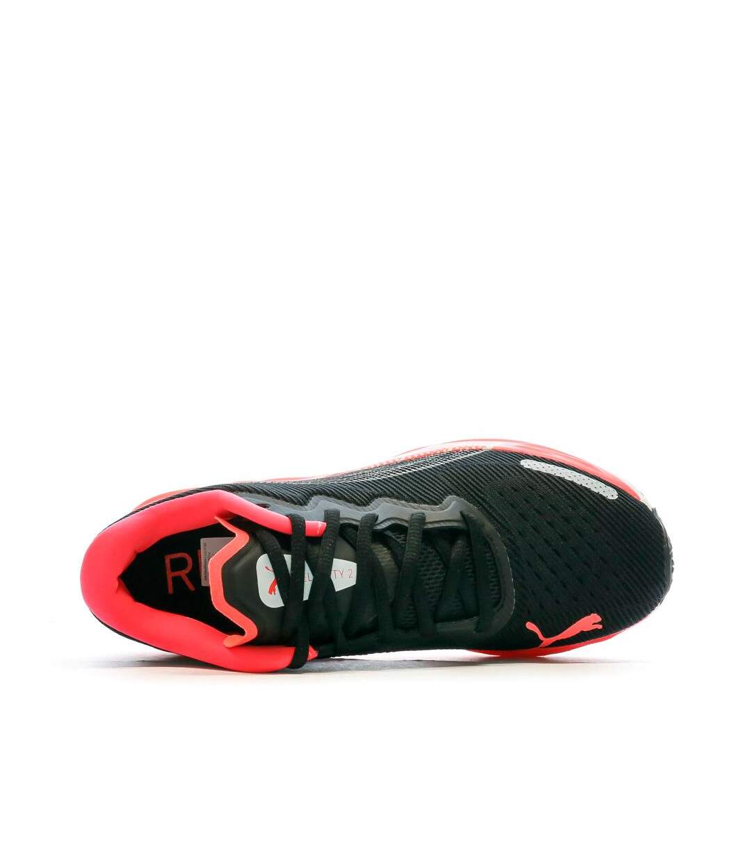 Chaussures de running noir/rose/blanc  femme puma velocity nitro 2-4
