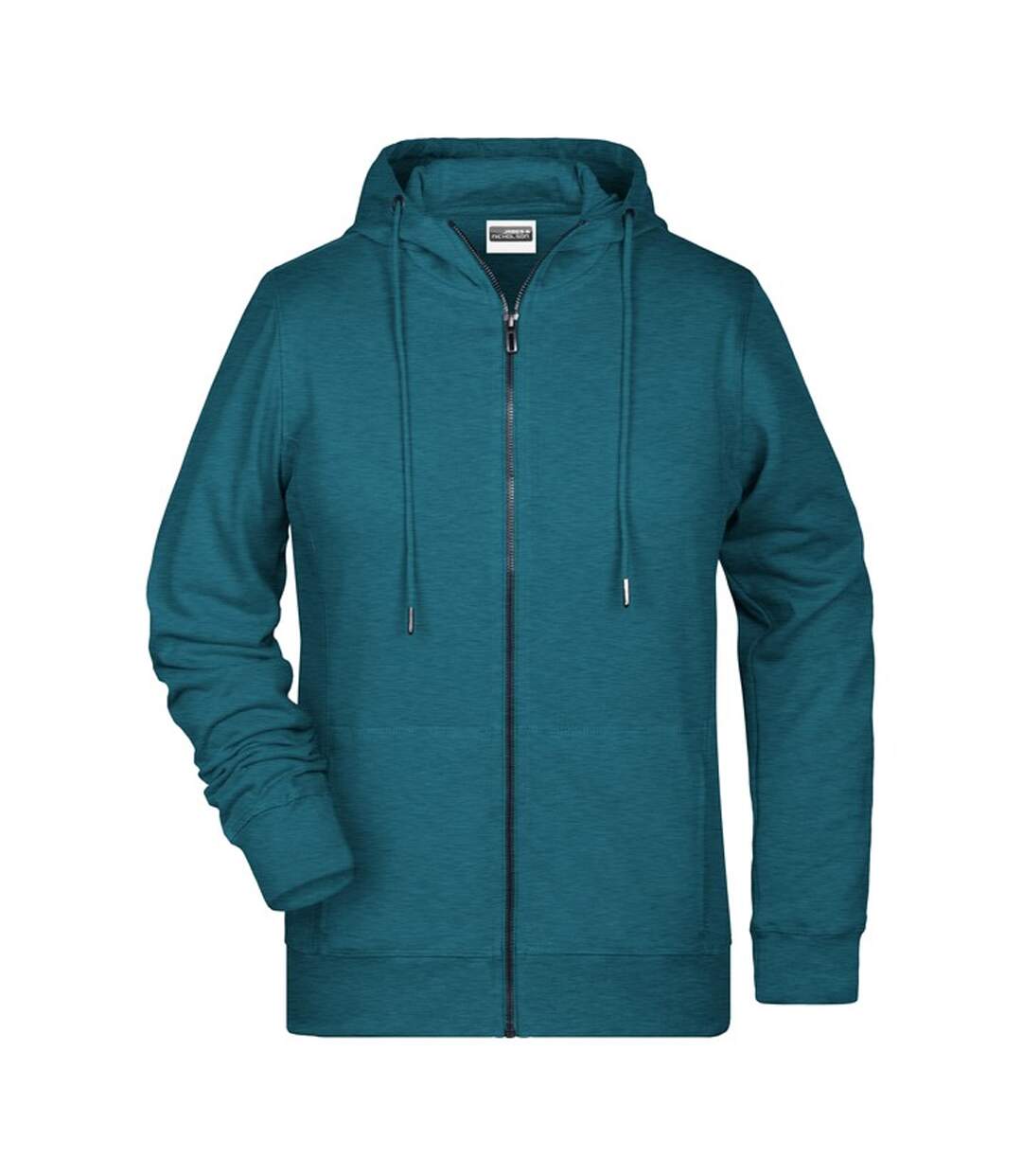 Veste À Capuche Femme Bleu Pétrole Chiné James And Nicholson-1