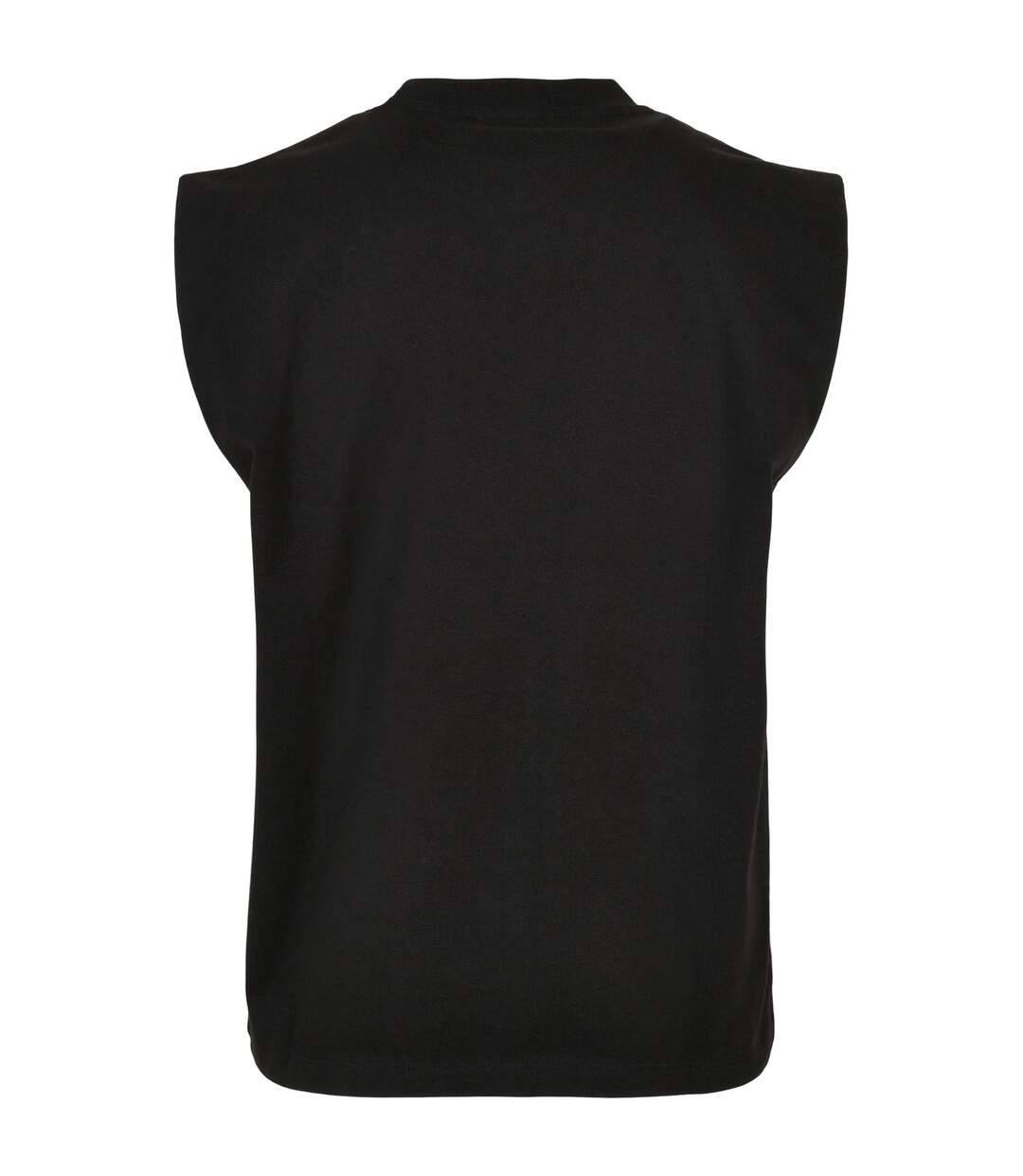 Womens/ladies Organic Padded Shoulder Tank Top Black Urban Classics-2