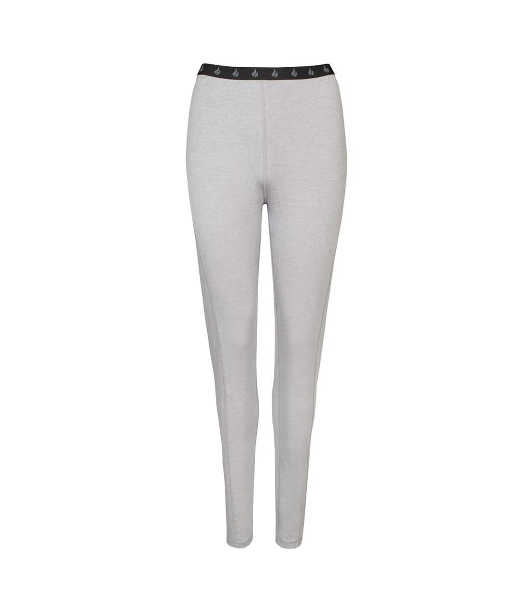 Caleçon long thermique doublé polaire pour femme-2