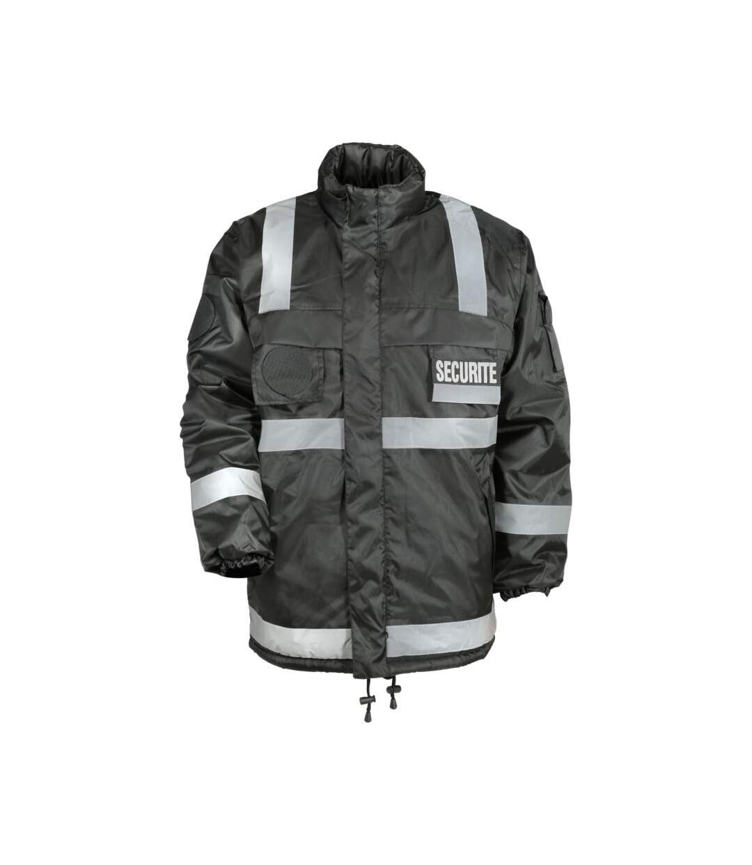 Veste coupe-vent fourrée polaire avec bandes réfléchissantes  CityGuard-1
