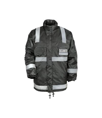 Veste coupe-vent fourrée polaire avec bandes réfléchissantes  CityGuard