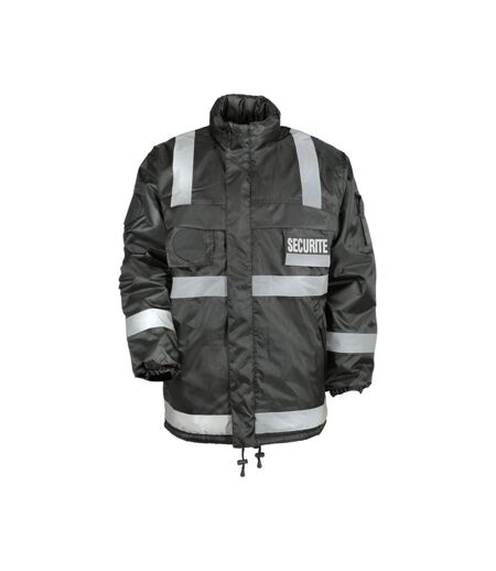 Veste coupe-vent fourrée polaire avec bandes réfléchissantes  CityGuard