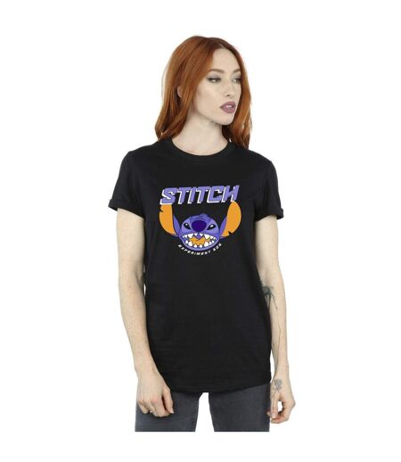 Disney Womens/Ladies Lilo And Stitch T-Shirt Boyfriend en coton violet (Noir) - UTBI29901