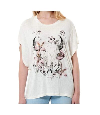 T-shirt Blanc Femme Kaporal 23 - XS