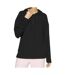 Sweat À Capuche Motif/style Uni Femme Noir Calvin Klein-3