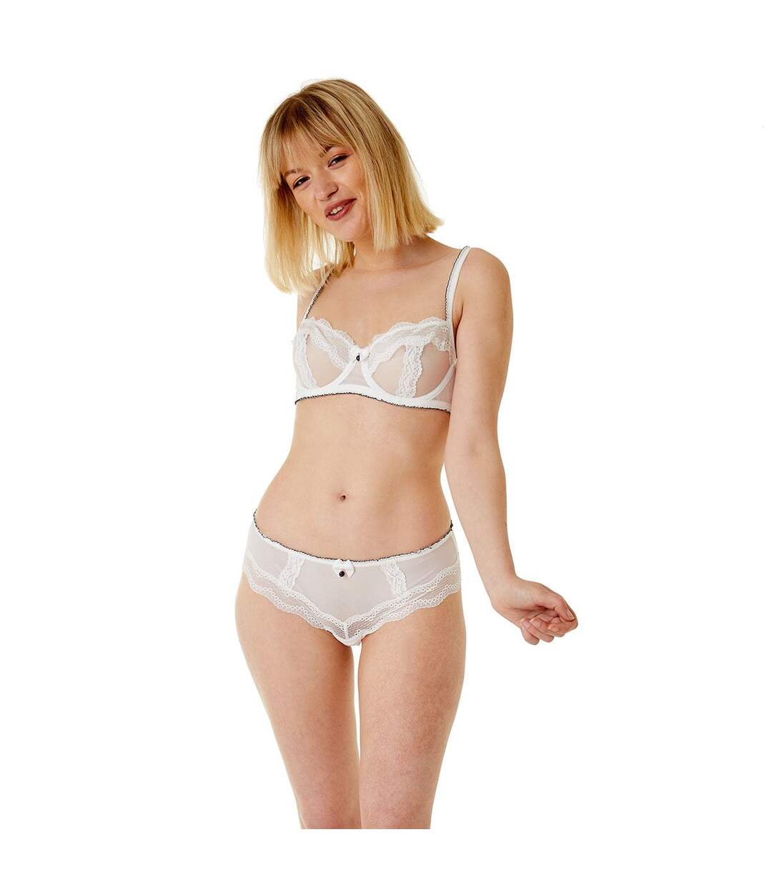 Soutien-gorge armature ivoire Star-3