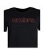 Mens Linear Crew Neck T-shirt Black Umbro-4