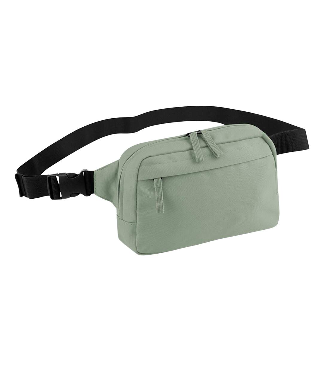 Premium Recycled Crossbody Bag One Size Dusty Green Bagbase-1