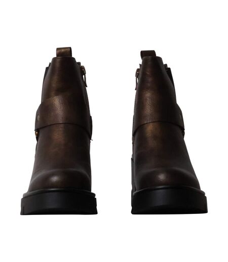 Bottines à Talon et Zip Super Mode