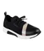 Baskets Modern Jogg Femme Noir Jaune Or Skechers-1