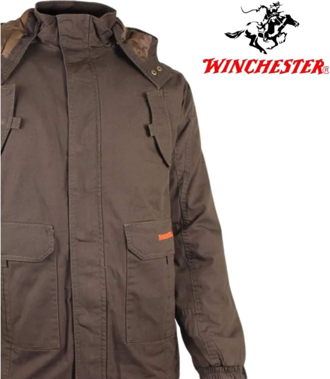WINCHESTER NUMBERM — Parka matelassée marron : robustesse et isolation thermique-4
