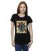 Disney - T-shirt BIG HERO BAYMAX HIRO NEWSPAPER - Femme (Noir) - UTBI13077-2