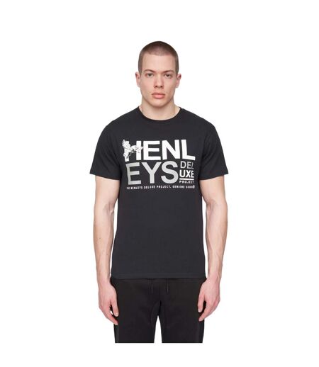 T-shirt classhen homme noir Henleys