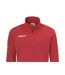 Mens Dotted Breathable Regular Track Jacket Red White UHL Sport-3