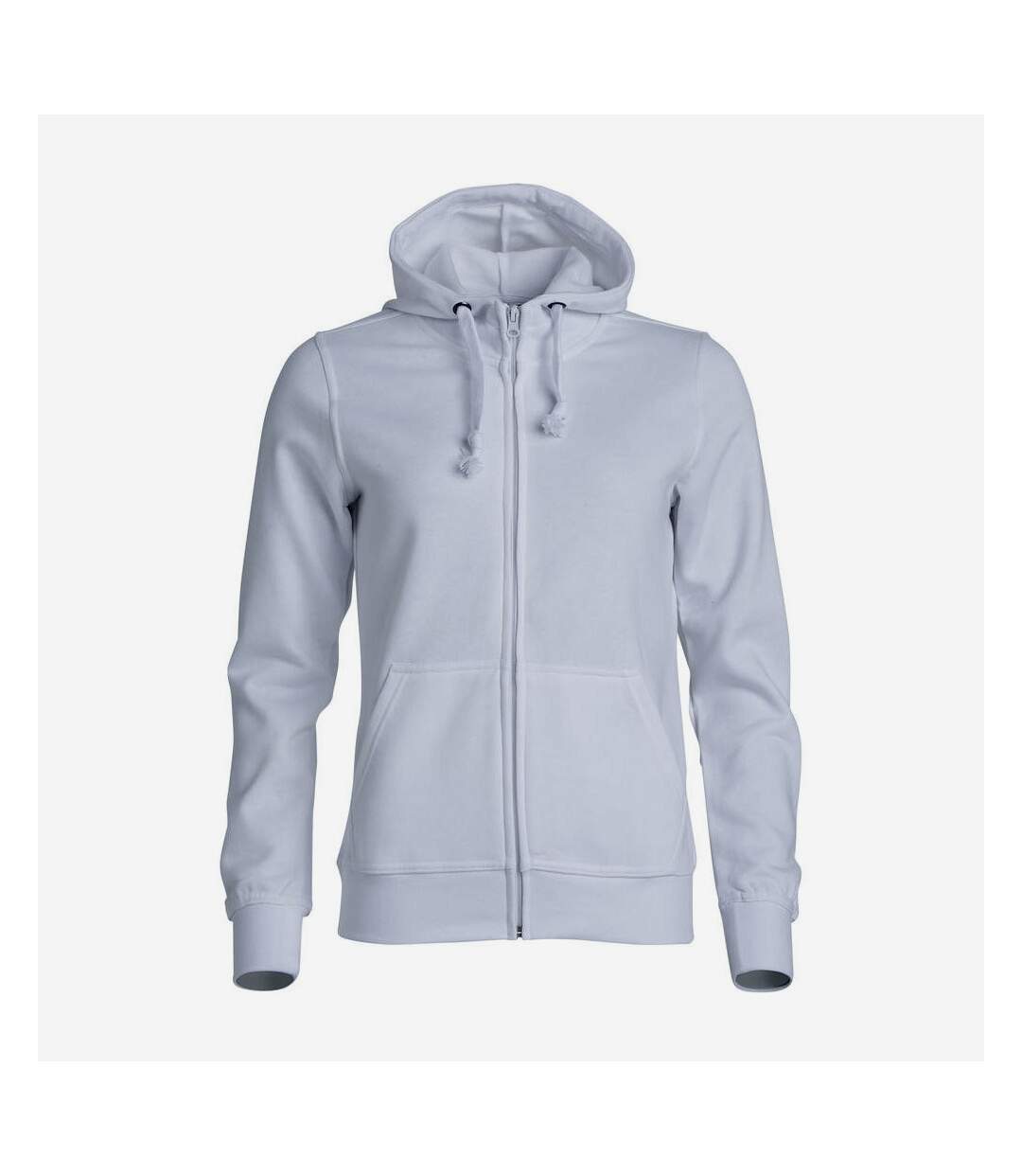 Veste à capuche femme blanc Clique