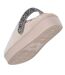 Isotoner Chaussons Mules femme suédine semelle plateforme-5