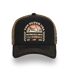 Casquette trucker avec filet souple effet bamboo avec print Crew Vondutch-2