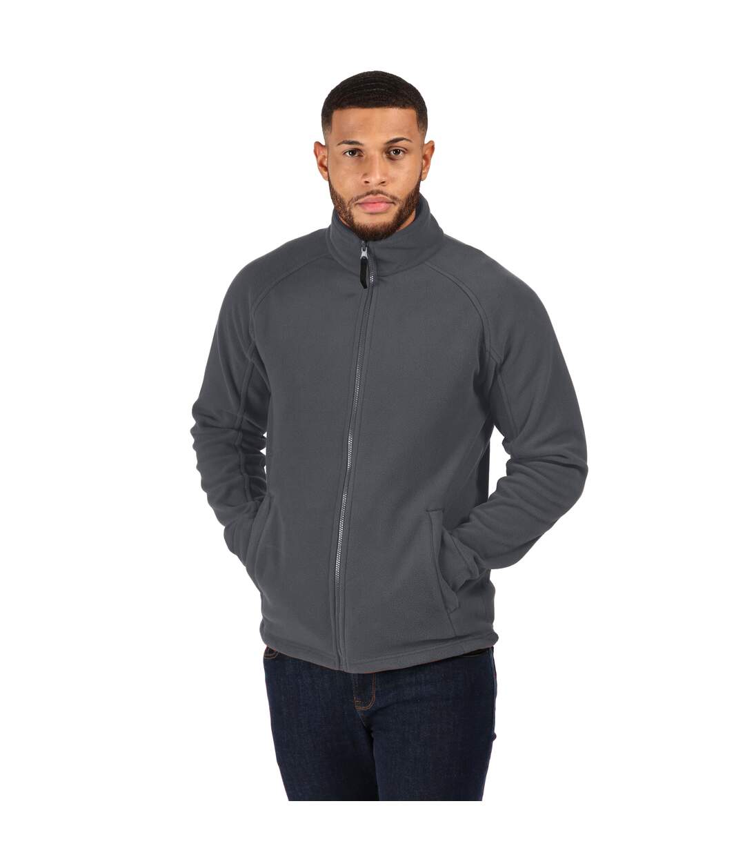 Regatta Mens Thor III Fleece Jacket (Seal Grey) - UTBC824