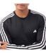 Haut Manches Longues Entraînement Style 3 Rayures Techfit Homme Noir Adidas-4