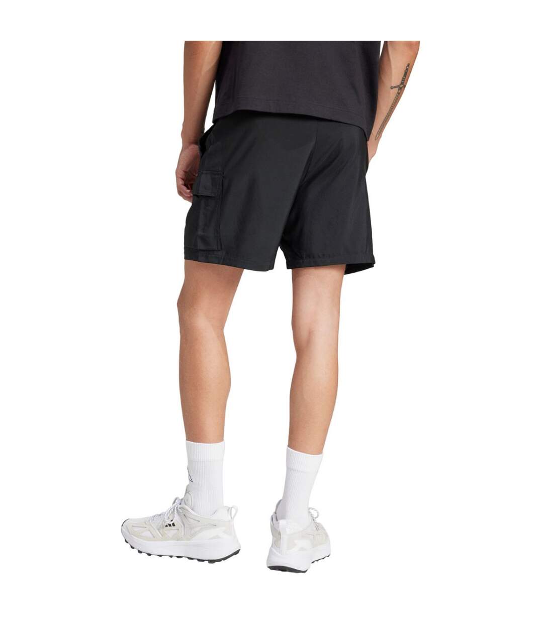 Short À Poches Style Petit Logo Essentials Chelsea Homme Noir Adidas-3