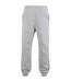 Mens Fluffy Jogging Bottoms Light Asphalt Build Your Brand-2