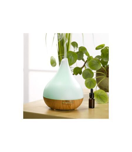 Diffuseur d'Huile Essentielle LED Nuage 400ml Blanc