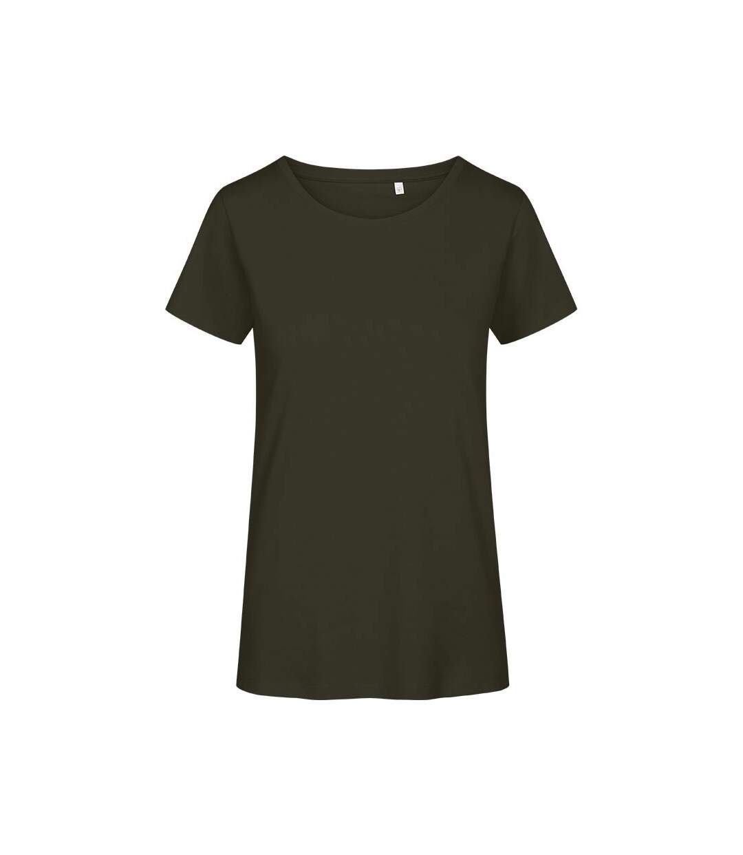 T-shirt Premium Femme Marron Promodoro-1