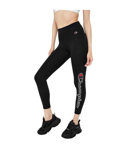 Legging Motif/style Texte Femme Noir Champion