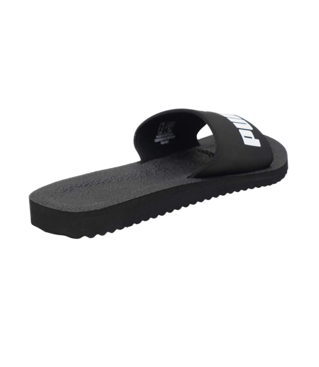 Mens Purecat Sliders Black Puma-2