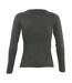 SOLS Womens/Ladies Majestic Long Sleeve T-Shirt (Dark Grey) - UTPC314