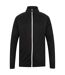 Finden & Hales Womens/Ladies Track Top (Black/White) - UTRW7820-1