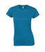 Gildan - T-shirt - Femme (Saphir chiné) - UTRW9947