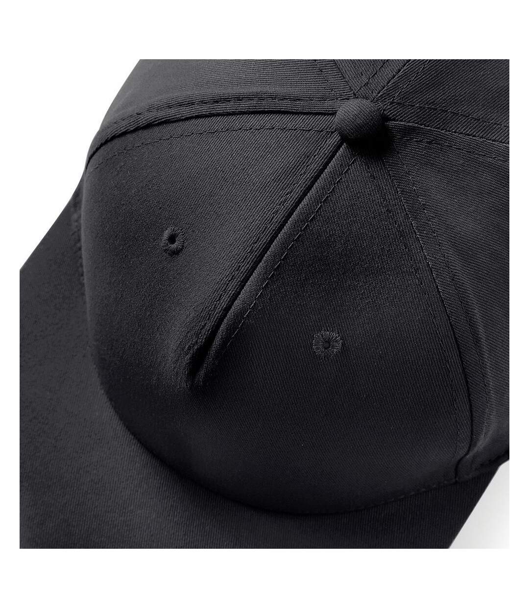 Lot de 2  casquettes rétro adulte noir Beechfield-2