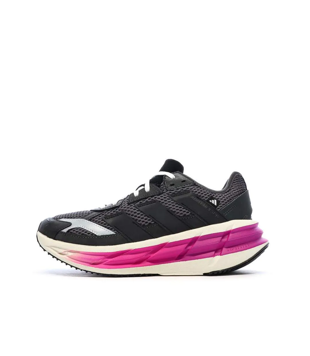 Baskets grises/violettes femme adidas adistar 3-1