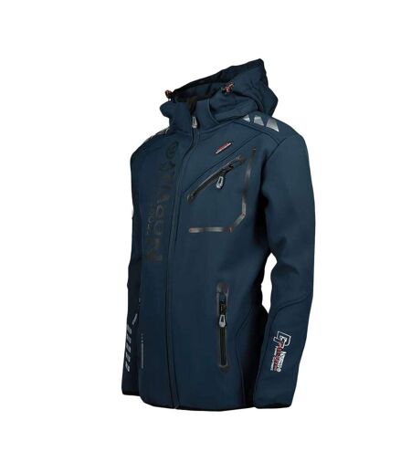 Veste Softshell Marine Noir Homme Geographical Norway Royaute - L