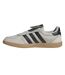 Womens/ladies 3 Stripes Suede Trainers Grey White Gum Adidas-3