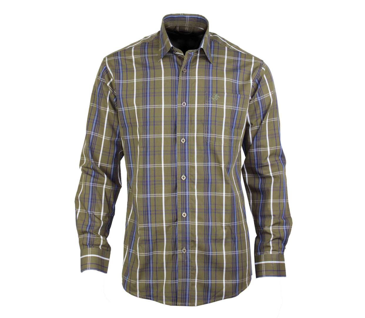 Chemise à carreaux Manches Longues Homme Winchester Tikal1-2