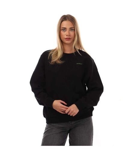 Sweat Arrow Femme Noir Off White