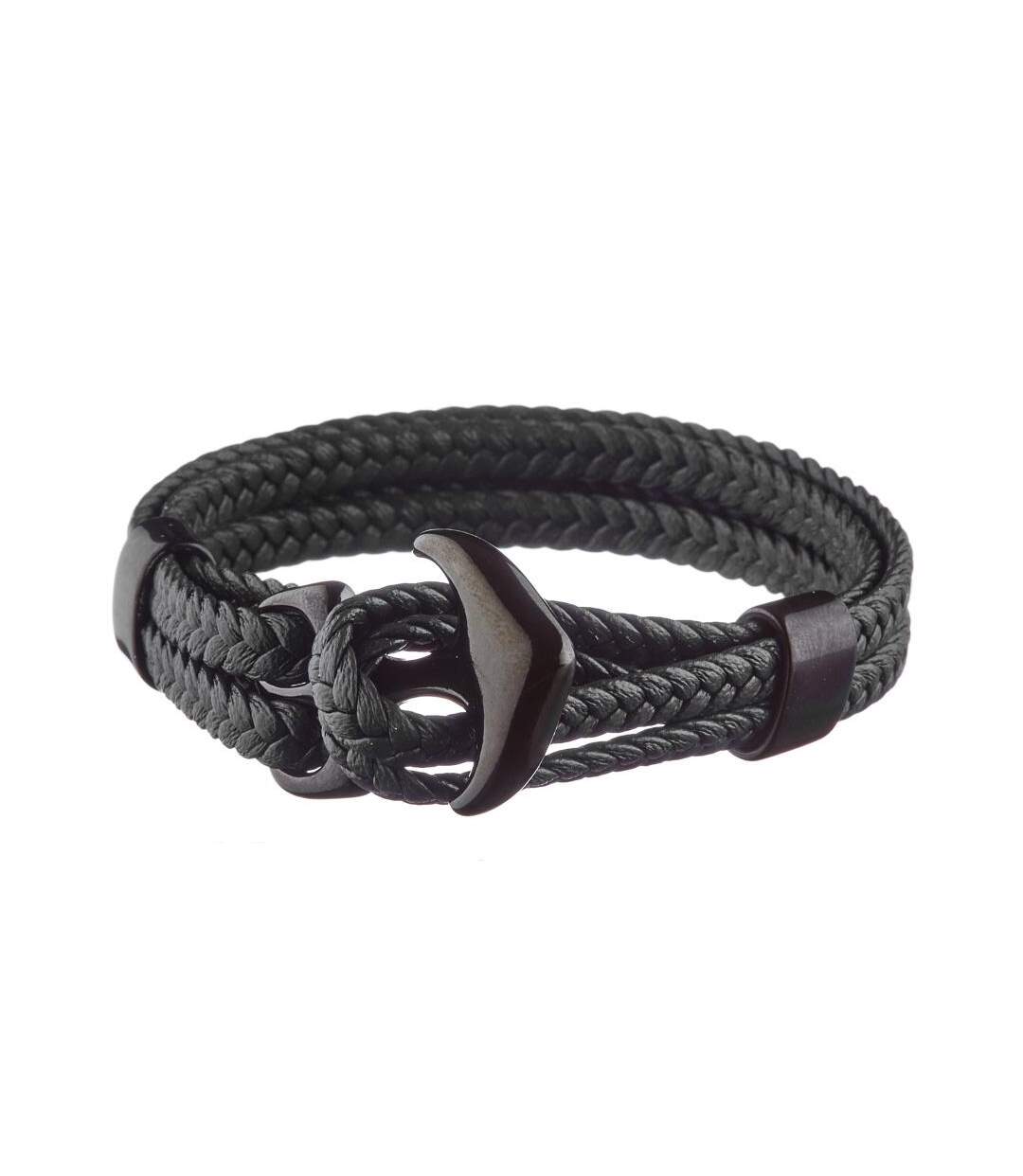 Bracelet noir homme geographical norway 315045 - taille unique-1
