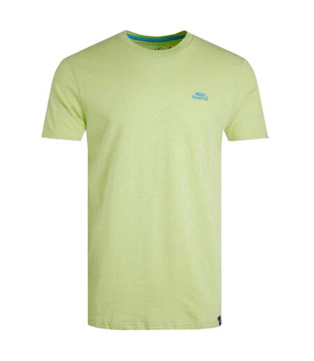Mens fished branded t-shirt acid lime Weird Fish