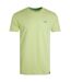 Mens fished branded t-shirt acid lime Weird Fish-1