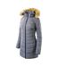 Manteau Motif/style Matelassé Gveni Femme Graphite Hi-Tec-3